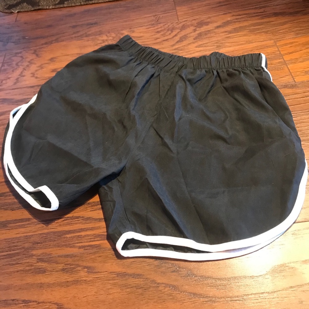 Black dolphin shorts